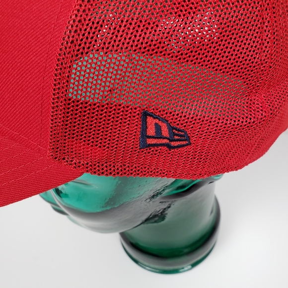 New Era Red Washington Nationals 2023 Batting Practice 39THIRTY Flex Hat L / XL - Picture 14 of 15